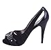 GUESS Zapatos de tacón alto para mujer, Negro Imagen de GUESS Zapatos de tacón alto para mujer, Negro