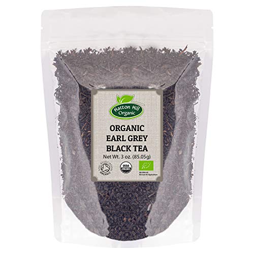 Organic Earl Grey Black Tea (Loose Leaf Tea) 3oz. by Hatton Hill Organic