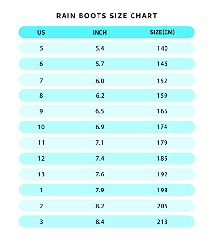 Peggy Piggy Waterproof Rain Boots With Easy-On Handles In Fun Patterns & Solid Colors For Toddlers And Kids Non-Slips Rain Shoes For Boys&Girls(Pp21012-Unicorn/Pink-31) thumb #6