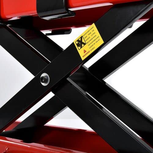 500KG Crane Jack Motorcycle Repair Station Scissor Lift Workshop Lifting Tool