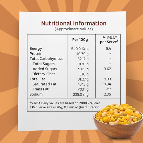 Image of Haldiram's Nagpur Cornflakes Mixture, 350g