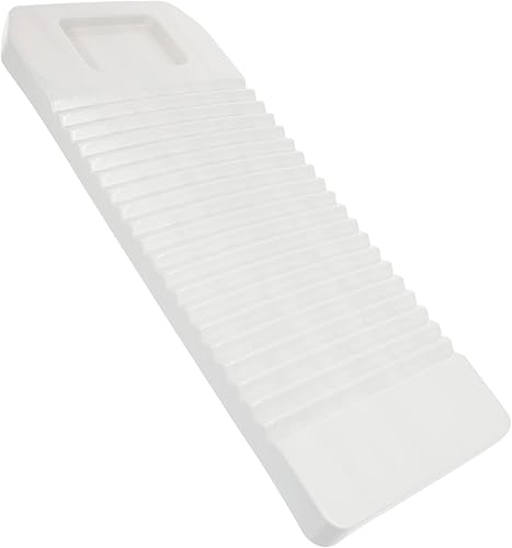 YARNOW Tabla de lavado de silicona tabla de lavar tabla de lavar lavadero limpio Lavandería Limón Washboard para lavandería Blanco