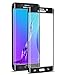 Galaxy S6 Edge Plus Screen Protector,Elebase 3D CurvedTempered Glass,Anti-Scratch,9H Hardness,Full Coverage,Clear Anti-Bubble Film for Samsung Galaxy S6 Edge Plus(Black)(Not for S6 Edge)