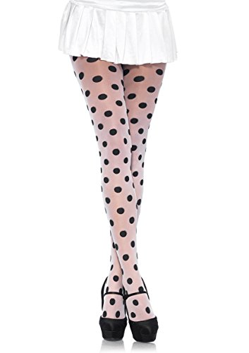 Leg Avenue Women's Sheer Polka Dot Tights