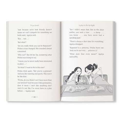 Image of Agalya in the Spotlight | A Fresh, Modern Twist to Rapunzel | Fun Illustrations | Themes of Beauty, Friendship, Resilience and Courage | Ages 8 + | Story Book for Kids