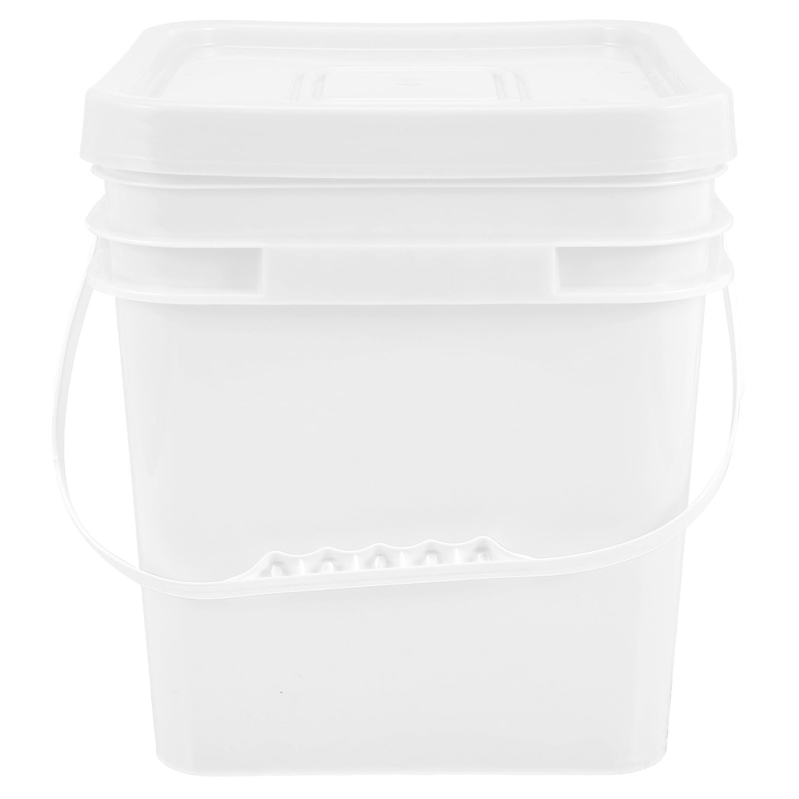 Seau plastique 10l avec couvercle pour le jardin et la maison