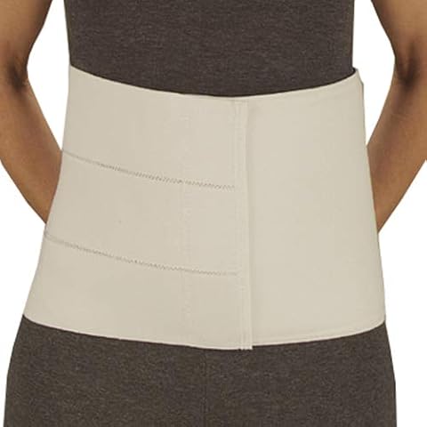 DeRoyal 13652067 Industries Abdominal Binder, 12" Medium Large, 46-62" Cover