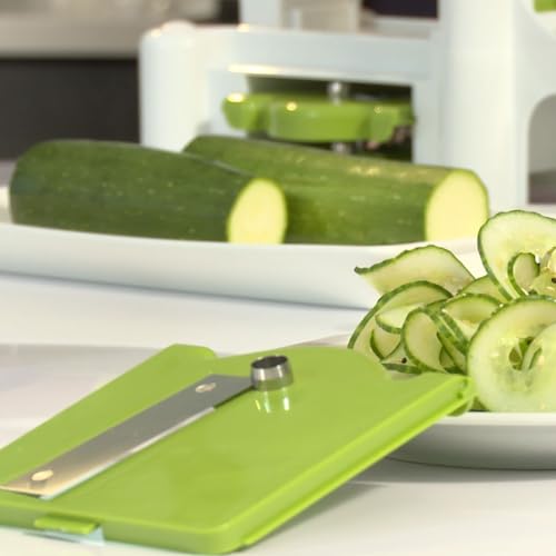 Starfrit Spiralizer - Create Healthy Veggie Pasta and Spiral Slices - 3 Blades - Blades Safely Store Into Base by Starfrit - Image 7
