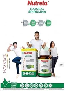 PATANJALI NUTRELA SPIRULINA NATURAL TAB535MG MANOHAR