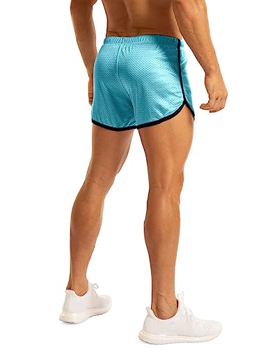 Image of Ouber Men's Fitted Shorts Bodybuilding Workout Gym Running Tight Lifting Shorts