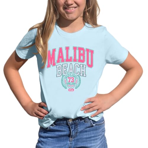 Image of Sulayesh Cute Letter Graphic Tees for Girls Preppy Aesthetic Shirts Oversized Trendy T Shirts Loose Casual Summer Tops