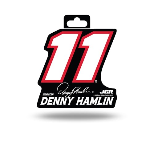 Rico Industries NASCAR Racing Denny Hamlin 5" x 7" Vinyl Die-Cut Decal - Car/Truck/Home Accessory