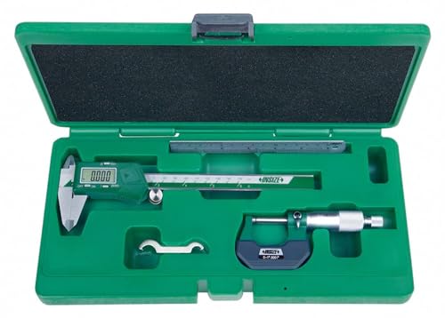 Outils de mesure INSIZE 5003-1E en lot de 3 pièces pour atelier