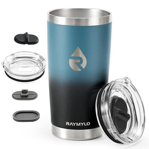 RAYMYLO Insulated Travel Coffee Tumbler 20oz...