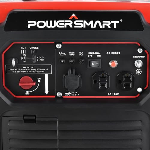 Powersmart PS1500W 1500-Watt Gas Powered Portable Inverter Generator, Super Quiet thumb #4