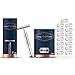 King C. Gillette Rasoio di Sicurezza, 1 Manico, 15 Lamette da Barba, in Acciaio Inossidabile, Lametta rivestita di Platino Idea Regalo Uomo per Cura della Barba