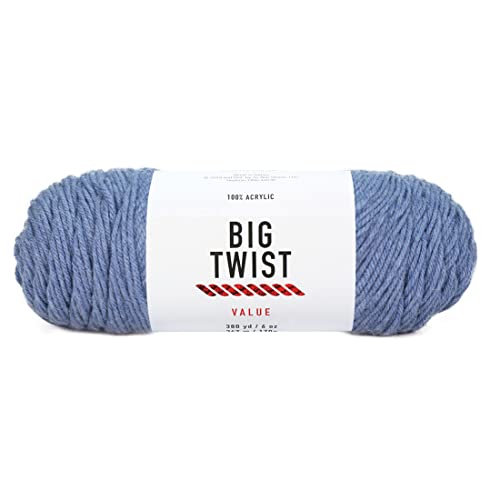Image of Craftz Value Worsted Yarn (Denim Blue)