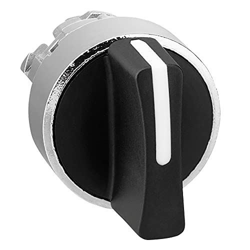 Non-Illum Selector Swtch, 22mm, 3 Pos, Levr