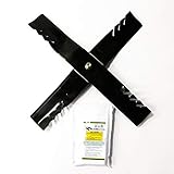 Ballard Inc X-Blade Dual Mulching Blade Adapter (3" Wide Blade – 7/8″ Center Hole) – Deere