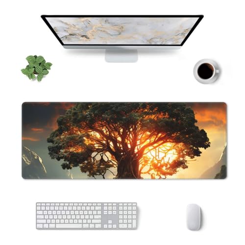 Tapis de souris pour clavier d'ordinateur grand format 80 x 30 cm et long