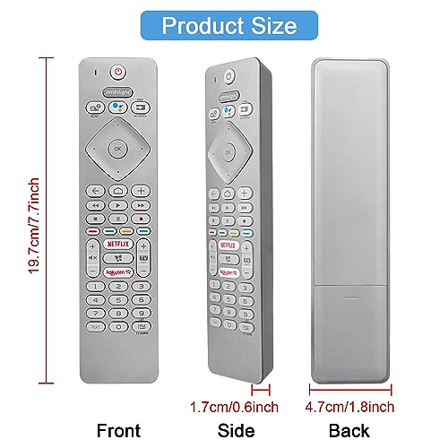 Nuovo Telecomando Vocale Sostitutivo per Philips