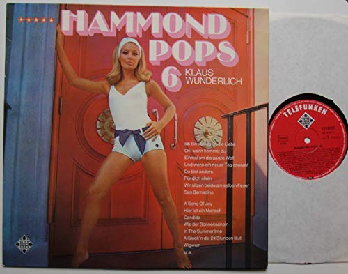 Klaus Wunderlich - Hammond Pops 6 - 12" LP 1970 - Telefunken SLE 14 597-P - German Press