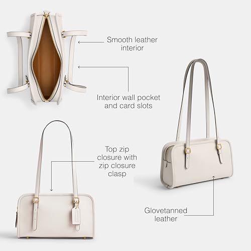 Image of COACH Swing Zip Bag with Grommets