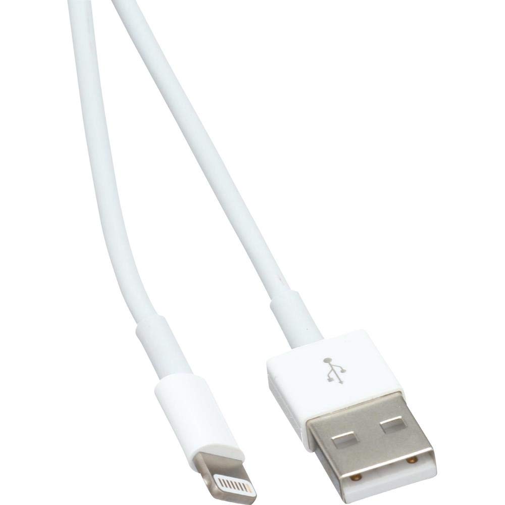 Zenith PM1006U8BB Braided Lightning 8-pin to USB A Cable, 6-feet, Black