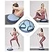 QWJUN Halb Ball Balancetrainer, Balance Ball Halbkugel Inkl, Yoga Hemisphäre Mit Resistance Bands, Geeignet Für Reha-Training Weight Loss Stärkung Der Muskeln