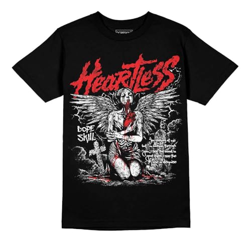 Image of DopeSkill Graphic Tee Streetwear Hip Hop Hypebeast Street Style Crew Neck Unisex T-Shirt Sneaker Colour Matching Shirts Angel