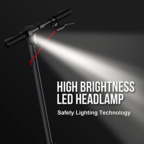 Electric Scooter 450W Powerful Motor,19Mph Speed And 8.5” Honeycomb Solid Tires,Anti-Theft Lock,Wide Deck Portable & Folding E Scooter For Adults #TOP5