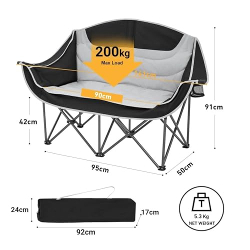 Chaise de plage en acier légère contre le mal de dos - 6