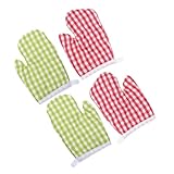 Photo Gallery jecompris 2 paia guanti da forno resistenti al calore con rosso e verde guanti cucina per cottura e barbecue protezione antiscottatura ergonomica Photo Gallery jecompris 2 paia guanti da forno resistenti al calore con rosso e verde guanti cucina per cottura e barbecue protezione antiscottatura ergonomica