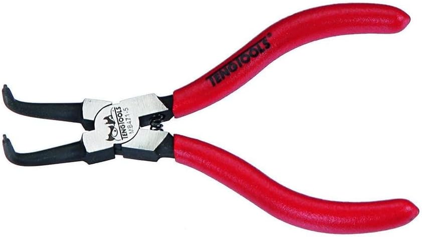 Teng Tools 4 Piece 7 Inch Snap Ring Circlip Plier Set - TT474-7, Silver