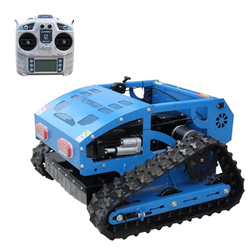 DigMaster Remote Control Track Lawn Mower – 9HP Gas Engine, 600m Range, 21.6