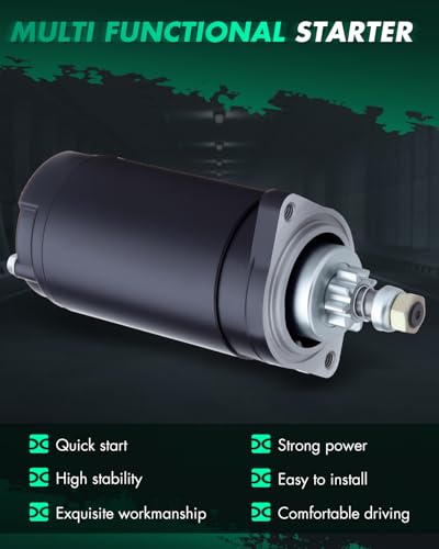 Image of SCITOO Starters New Compatible for Kawasaki(PWC) JS400 1976 400cc 1977-1992 440cc JS550 1982-1989 550cc JS550 550 SX 1990-1995 550cc 18305 SND0031