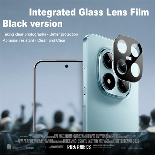 Image of 4youquality Back Camera Lens Protector Compatible with Redmi Note 15 (1 Pack) | 9H Tempered Glass Camera Guard | Military-Grade Anti Scratch Protection | Ultra Clear HD Lens Film | Bubble-Free Easy Installation | Case Friendly