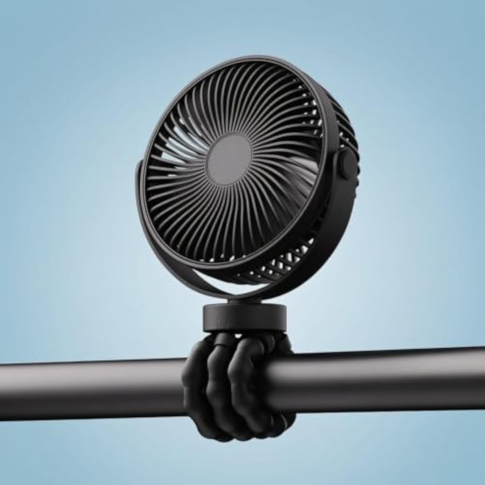 Portable Stroller Fan with Flexible Tripod