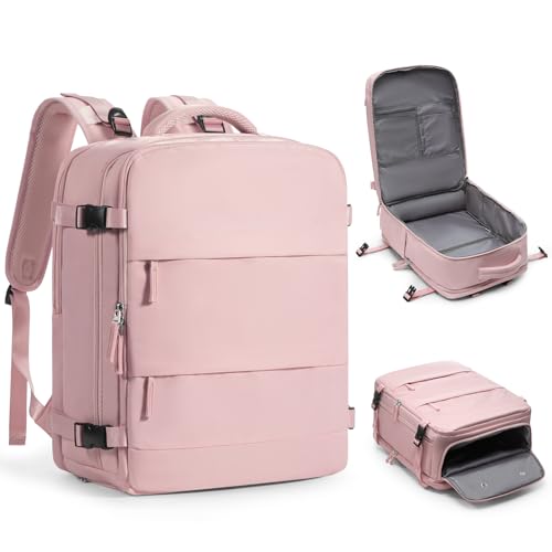 Image of Large Travel Backpack for Women Airline Approved Carry on Backpack for Airplanes Mochila De Viaje Personal Item Travel Bag Spirit Airlines Personal Item Bag 18x14x8 Backpack for Traveling on Airplane