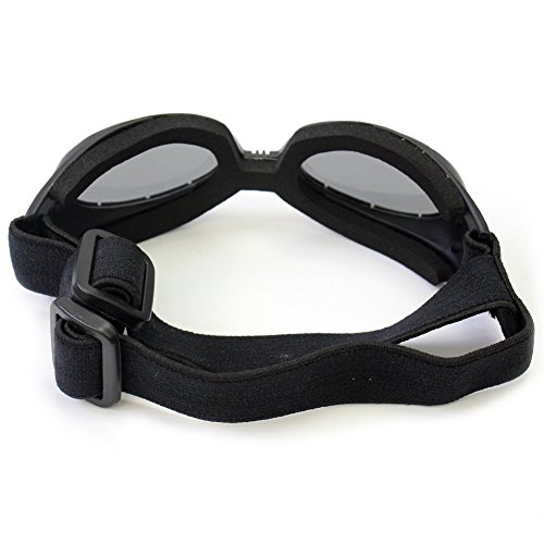 Sxgyubt Óculos de sol fashion para cães e gatos com proteção UV para os olhos presente – Preto