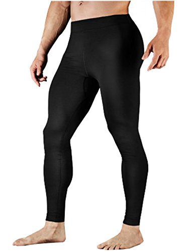 Tommie Copper Men's Core Compression Tights (X-Large, Black)