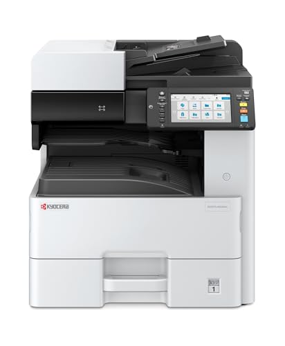 Kyocera Ecosys MZ3201ix Laserdrucker Multifunktionsgerät Schwarz Weiss. 32 Seiten A4 pro Minute. DIN A3 Drucker. Drucker Scanner Kopierer, Farb-Touchscreen, USB 2.0, 1.200 DPI, Duplex