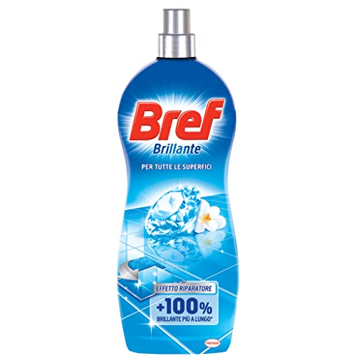 Bref Fresh Brillante Detersivo Brillante Pavimenti per tutte le Superfici, Igiene Casa, 1 Confezione 1250 ml