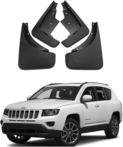 Guardabarros para Jeep Compass sin taladrar la carrocería original