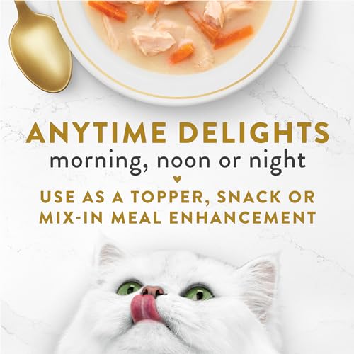 Purina Fancy Feast Creamy Broth Cat Food Topper (16 Count) 1.4 oz - image 4