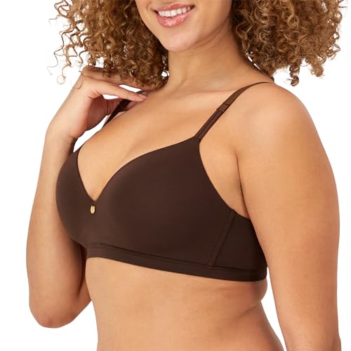 Image of Maidenform Women's Wireless Bra, Everyday Luxe T-Shirt Wireless Bras for Women, Convertible Straps, Smoothing