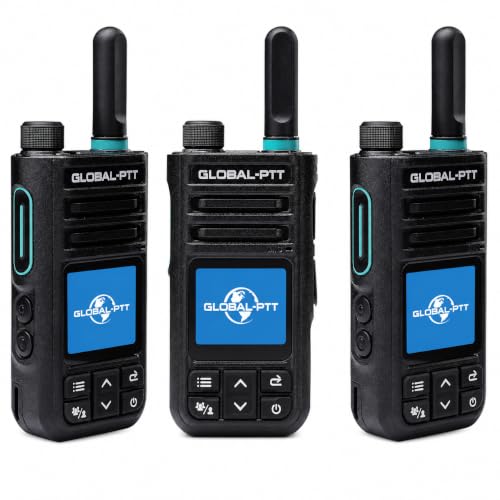global-ptt G9 PoC Radio Unlimited Range – Nationwide Push to Talk Walkie Talkies with Pre-Installed SIM, 4G LTE Multi-Carrier Two Way Radio, Lifetime Free Platform, App Compatible, Group Call (2)