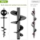 SELEWARE Dog Tie Out Stake Outdoor Anti-Rust Dog Anchor for Large Dogs up to 100 kg, Free Rotation Dog Stake Dog Camping Gear Twist Rod Included