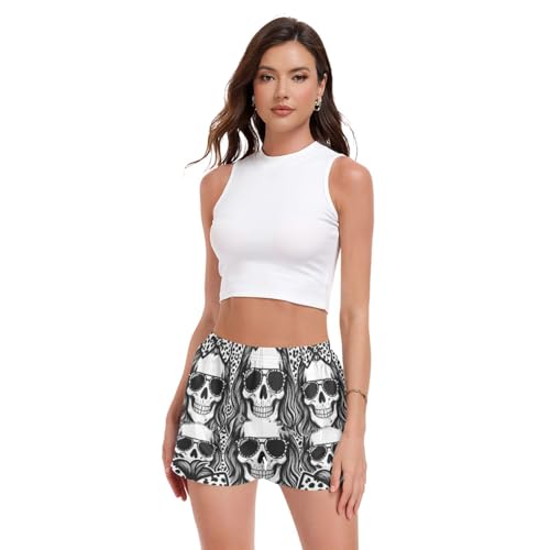 Bas de pyjama femme boxer extensible 4 sens bouton déco chic