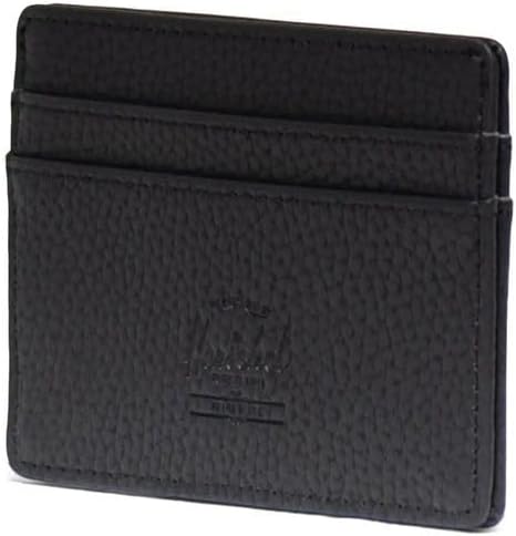 Herschel Charlie Cardholder Vegan Leather - Black - Image 3